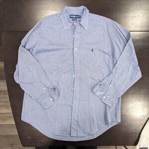 Ralph Lauren Yarmouth Dress Shirt Size 16 1/2-34